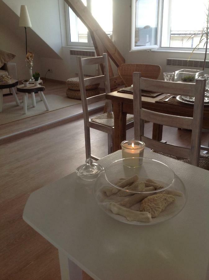 Blanc D'Ecume Apartman Ault Kültér fotó