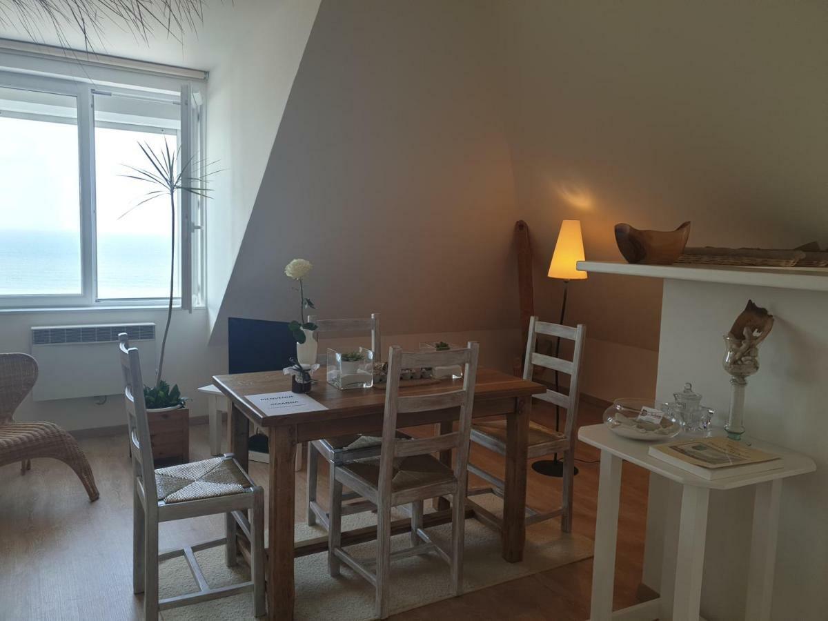 Blanc D'Ecume Apartman Ault Kültér fotó